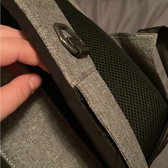Waterproof backpack with portable charger port